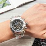 High Quality Replica Rolex Cosmograph Daytona Different Colors Strap 2-Tone Face Dial Different Colors Bezel Fashion Watch 40*12.4mm